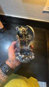 Dragon on Rocks incense burner - Image 2