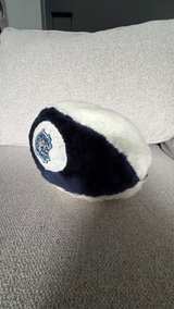 10” UNC Tar Heels Plush Football Pillow Ball Vintage - Image 2