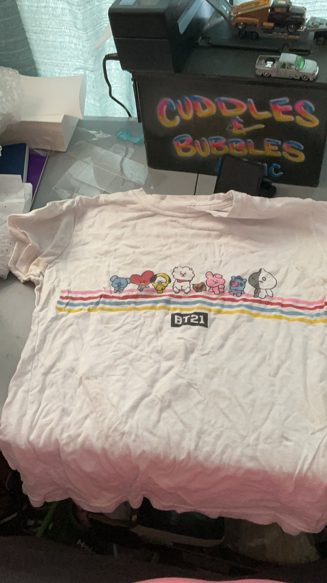 BT21 Character Graphic T-Shirt