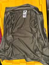 adidas Essentials Track Jacket Olive Green - Image 3