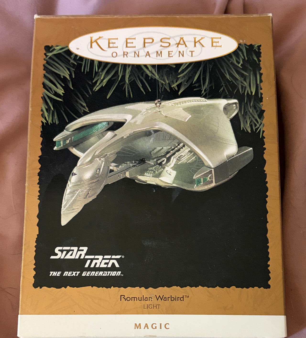Hallmark Keepsake 1995 Romulan Warbird Star Trek Ornament