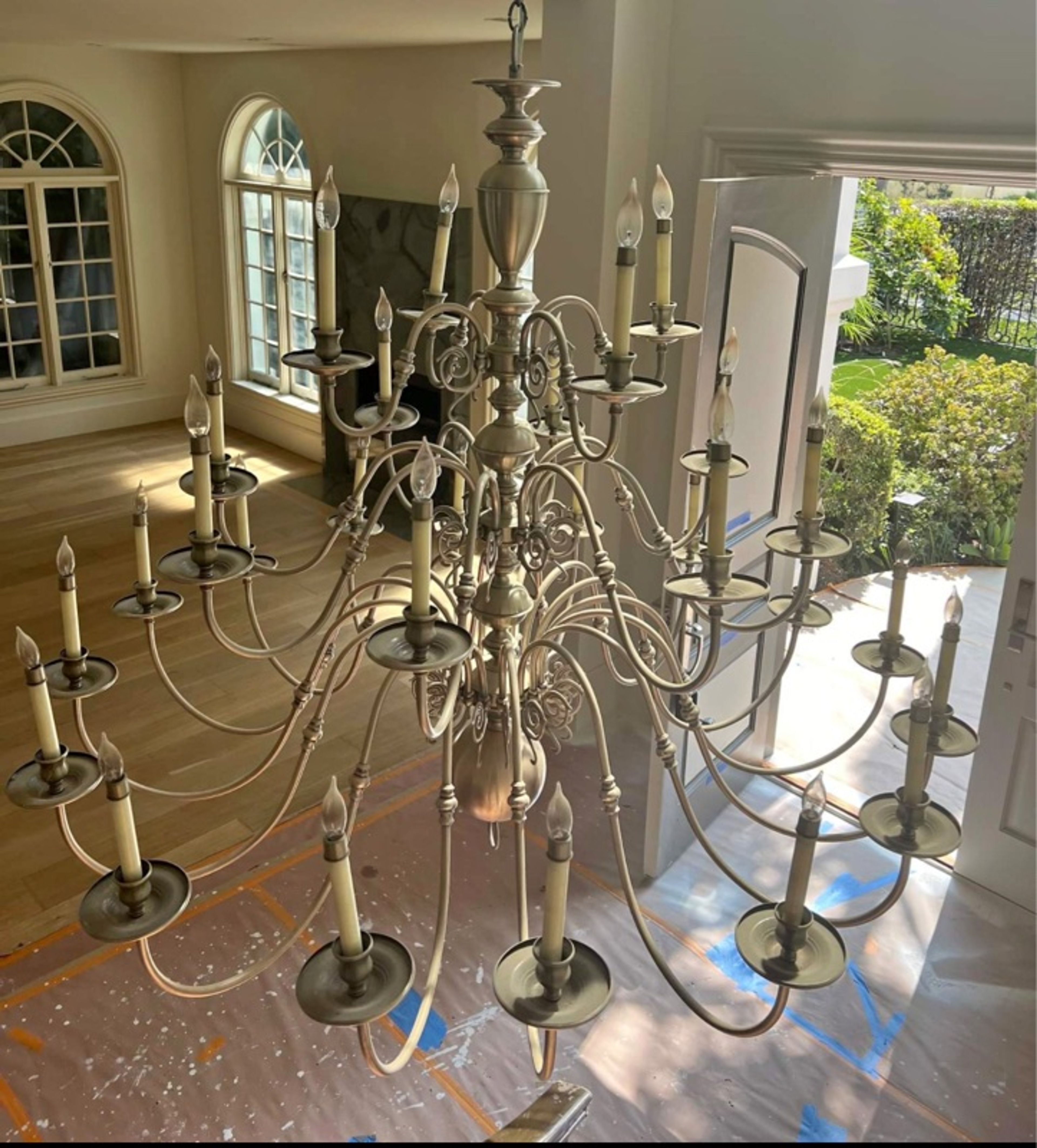 Classic Lighting Jamestown 3 tier 28 light Chandelier $2,250 OBO