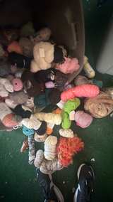 Large Assorted Yarn Lot - Acrylic, Cotton, Chenille - Image 4