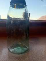 Mason's Patent Half Gallon Green glass error Canning Jar - Image 2