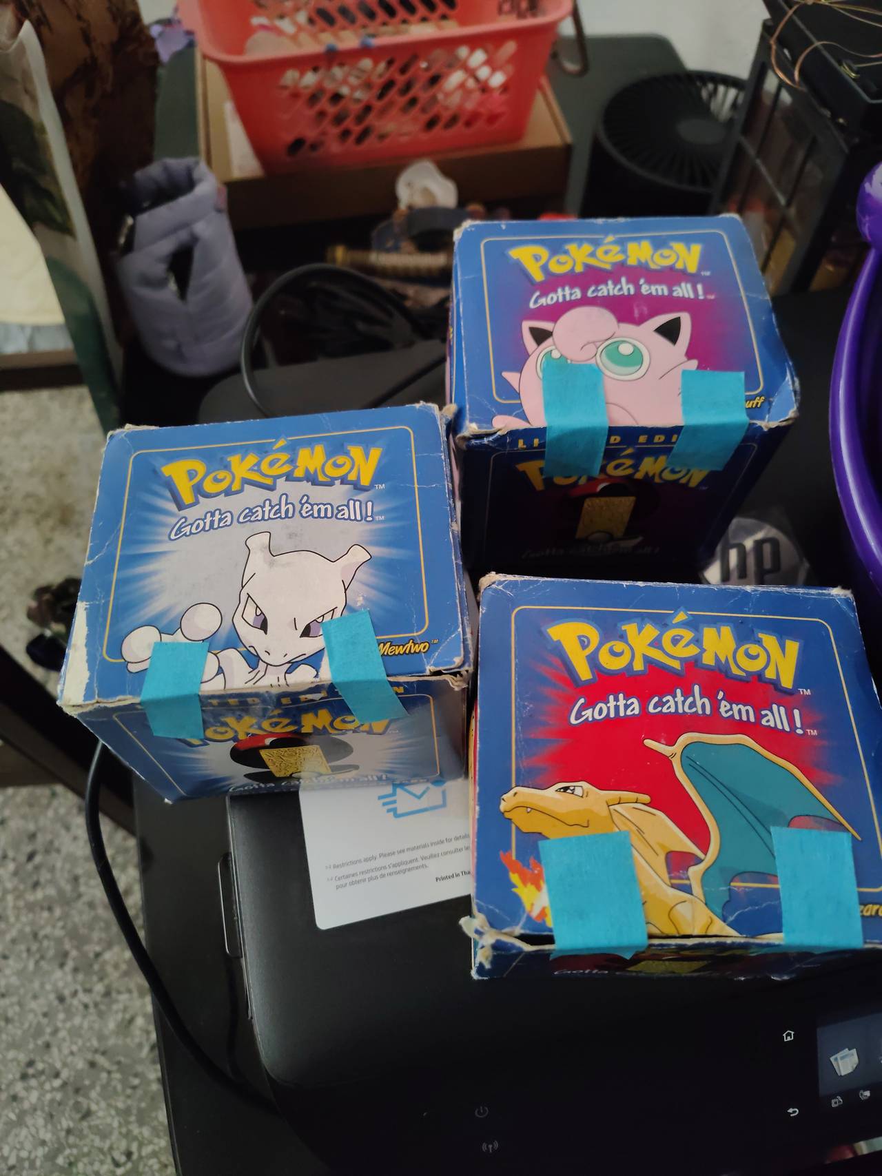 1999 Burger King 23K Gold Plated Pokémon Cards