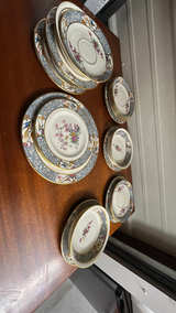 Lenox Ming Birds Bread Plate Black Backstamp set of 20pcs - Image 3