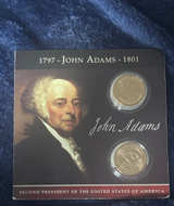 1797-1801 John Adams Presidential $1 Coin Set - Image 1