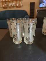 Vintage Libbey Silver Foliage Glassware 20 Piece Set - Image 5
