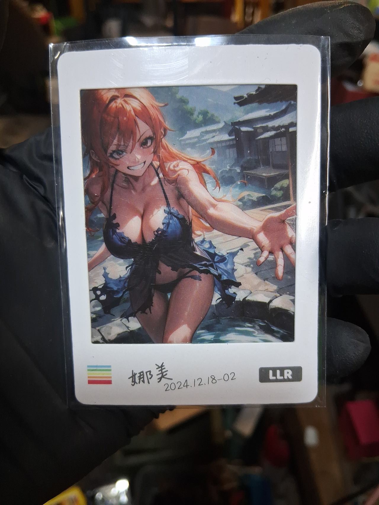 Goddess Story Nami LLR Polaroid Trading Card