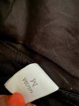 Y2K Ochirly Black Velvet Lace-Up Skirt - Image 4