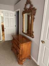 Wall Mirror and Dresser - Image 2