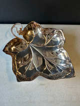 Sheridan Silver Plated Grape Leaf Dish - Image 1