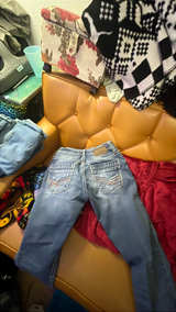 BKE Denim Aiden Straight Stretch Jeans Blue - Image 4