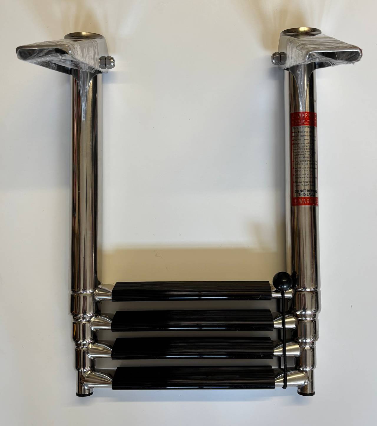 Stainless steel 4 step Telescoping Boat Ladder