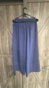 Zenana Linen Blend Elastic Waist Pants size XL Designer Boho - Image 3