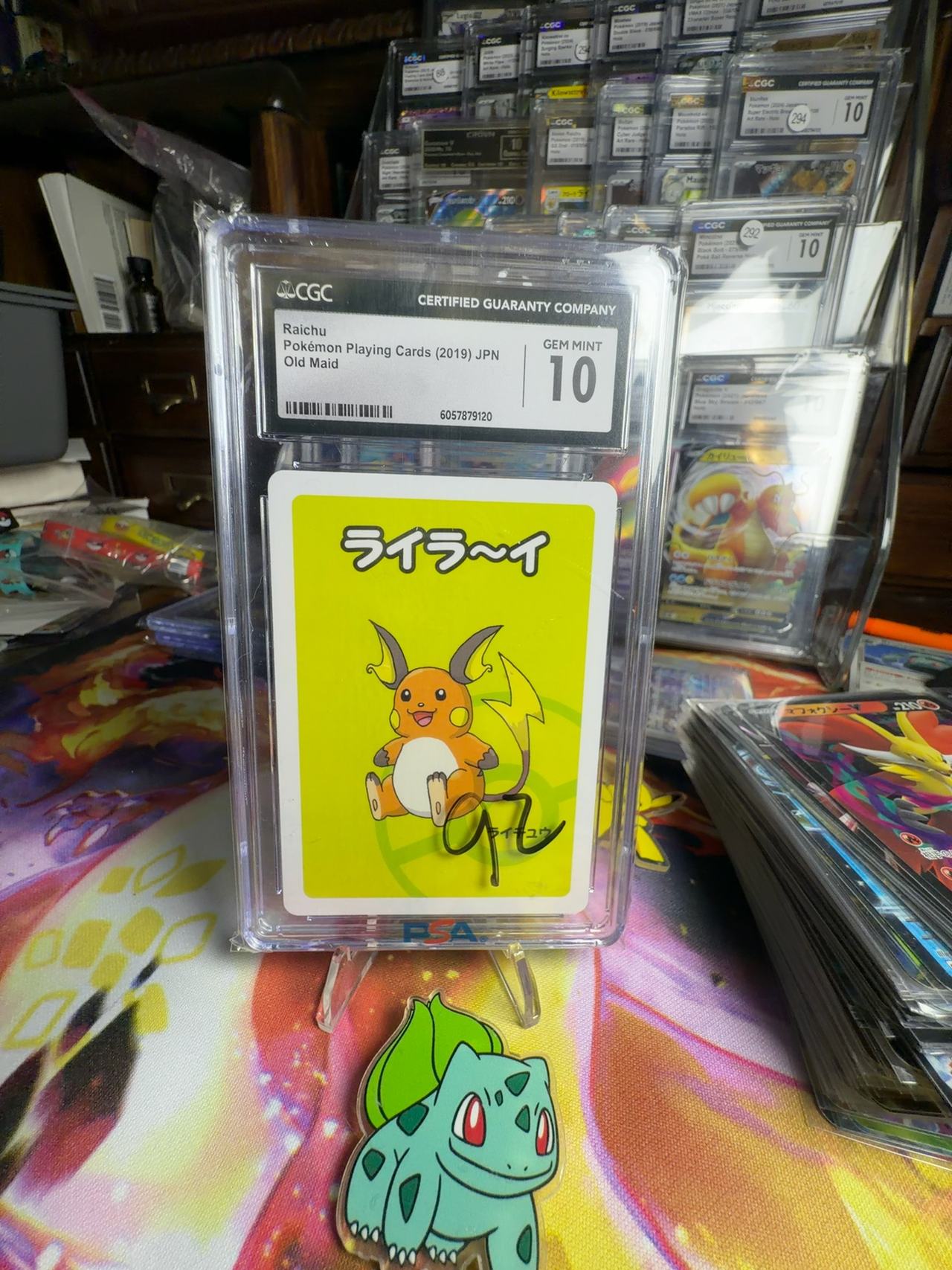 Pokemon Raichu Old Maid Card 2019 Japanese