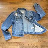 Sono Denim Collection Distressed Jean Jacket - Image 1