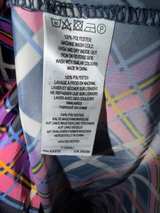 French Connection Plaid Smocked Dress Size Small - Image 4