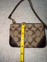 Coach Signature Canvas Wristlet - Image 2