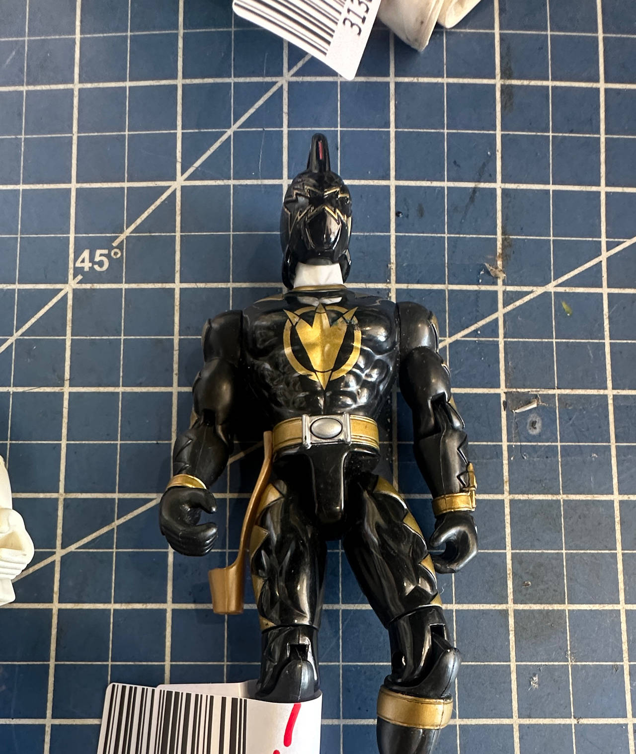 Power Rangers Dino Thunder Black Ranger Action Figure. 115