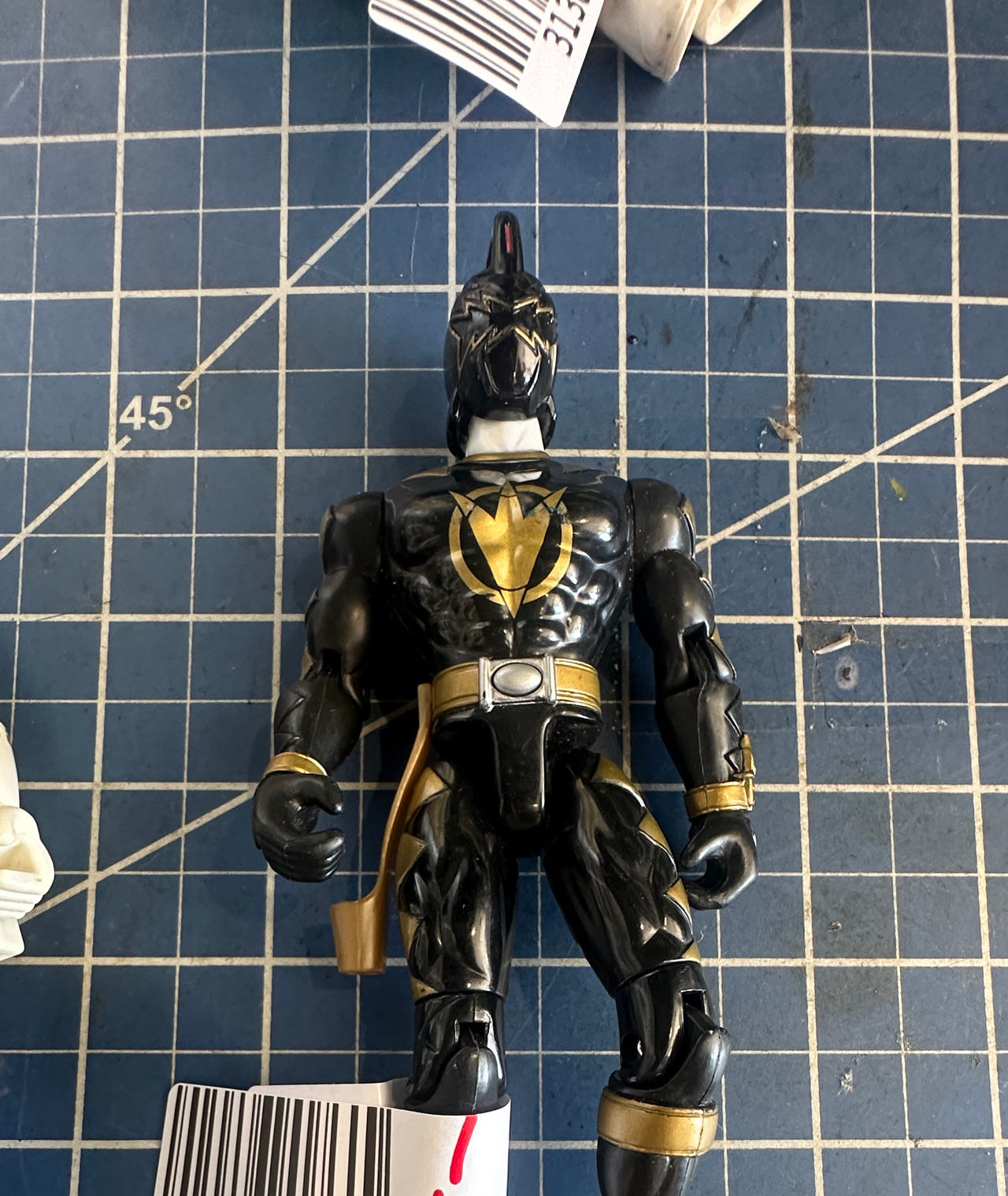 Power Rangers Dino Thunder Black Ranger Action Figure. 115