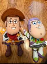 Hallmark Disney Pixar Toy Story Woody and Buzz Lightyear Hand Puppet Set - Image 2