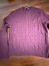 Polo Ralph Lauren Cable-Knit Cotton Sweater L - Image 1