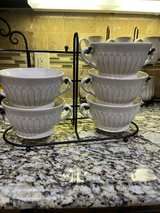 Abbott Fluted Mug and Bowl Set with Racks - Image 3