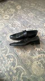 HUGO BOSS Men’s Loafer Slip-On Shoes – Black Croc Embossed Leather – US 8 - Image 5