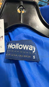 Holloway square racing  Vintage Work Mechanic Jacket Blue/Yellow - Image 2