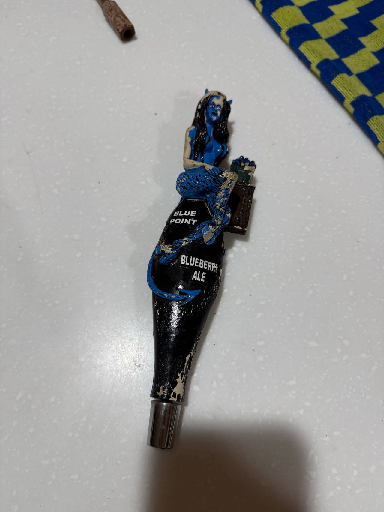 Blue Point Blueberry Ale Tap Handle