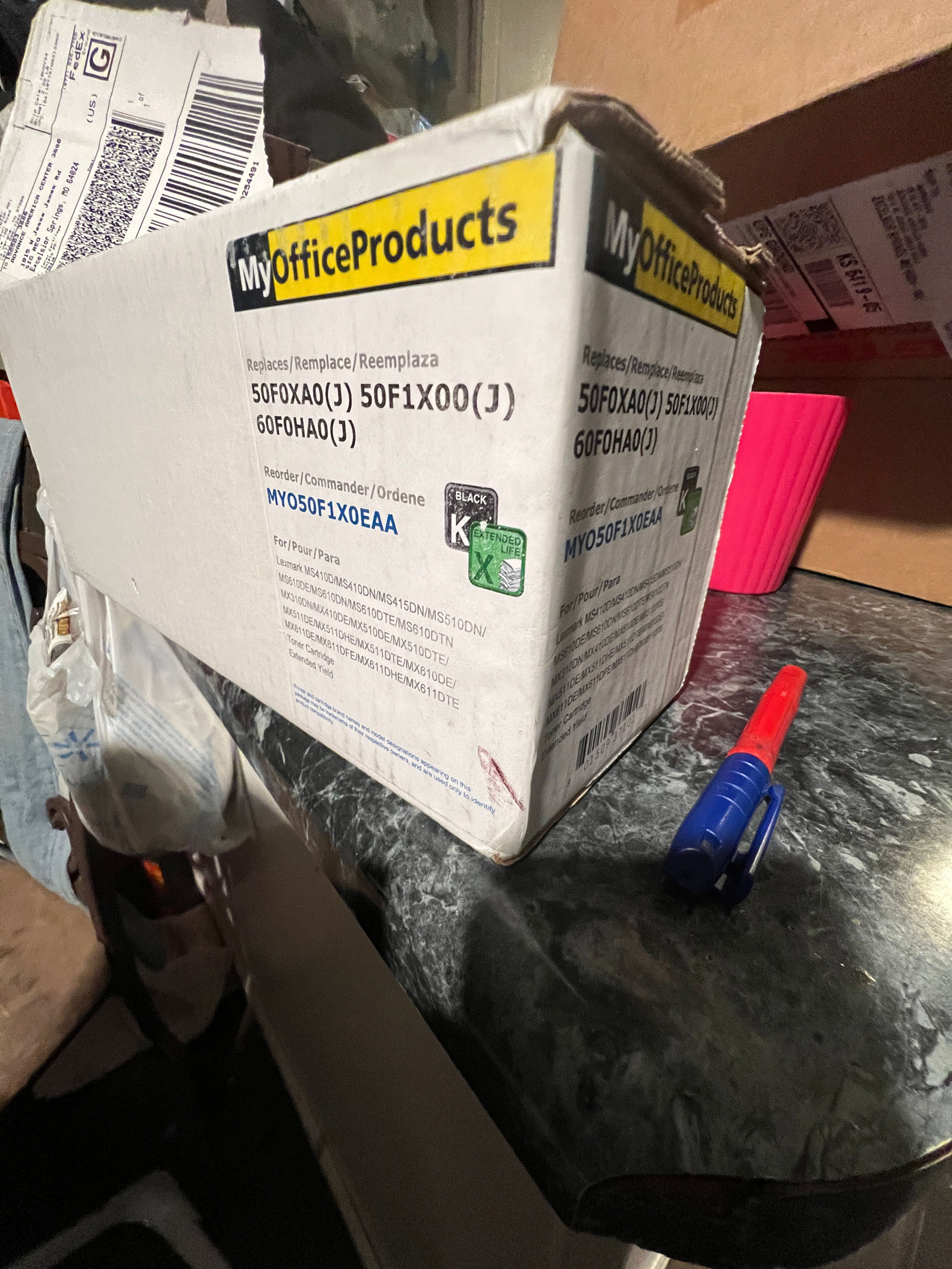 MyOfficeProducts Lexmark 50F1X00 Compatible Black Toner Cartridge