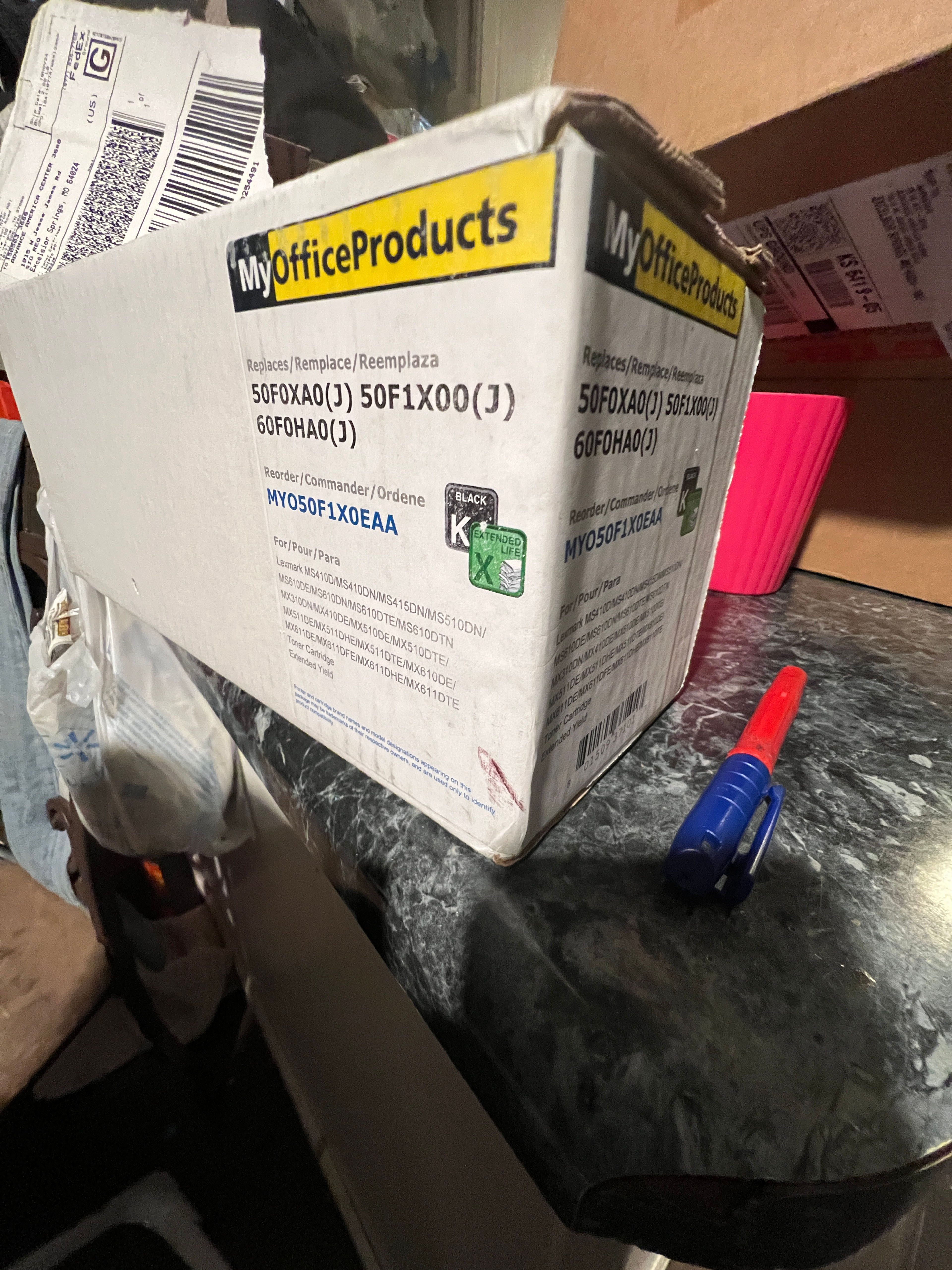 MyOfficeProducts Lexmark 50F1X00 Compatible Black Toner Cartridge