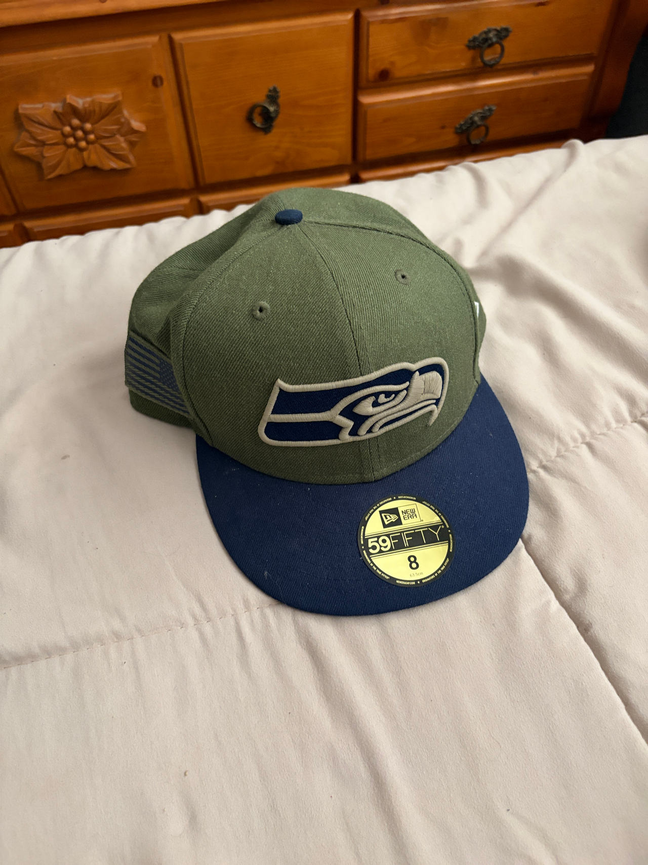 New Era 59FIFTY Seattle Seahawks Salute to Service Hat