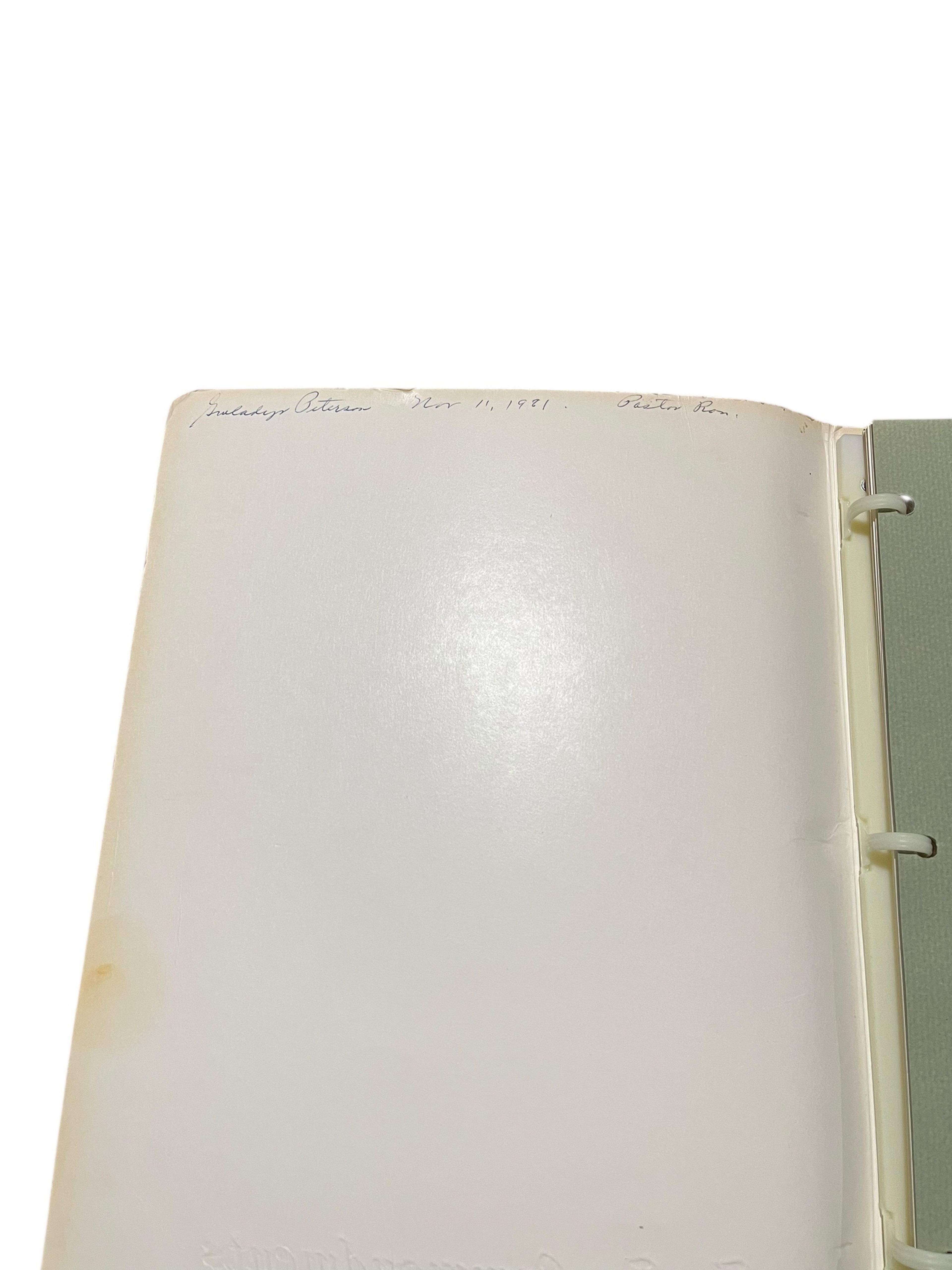 ACEF Christian Religious Study Binder Like Bethel Vintage 1965 - Image 4