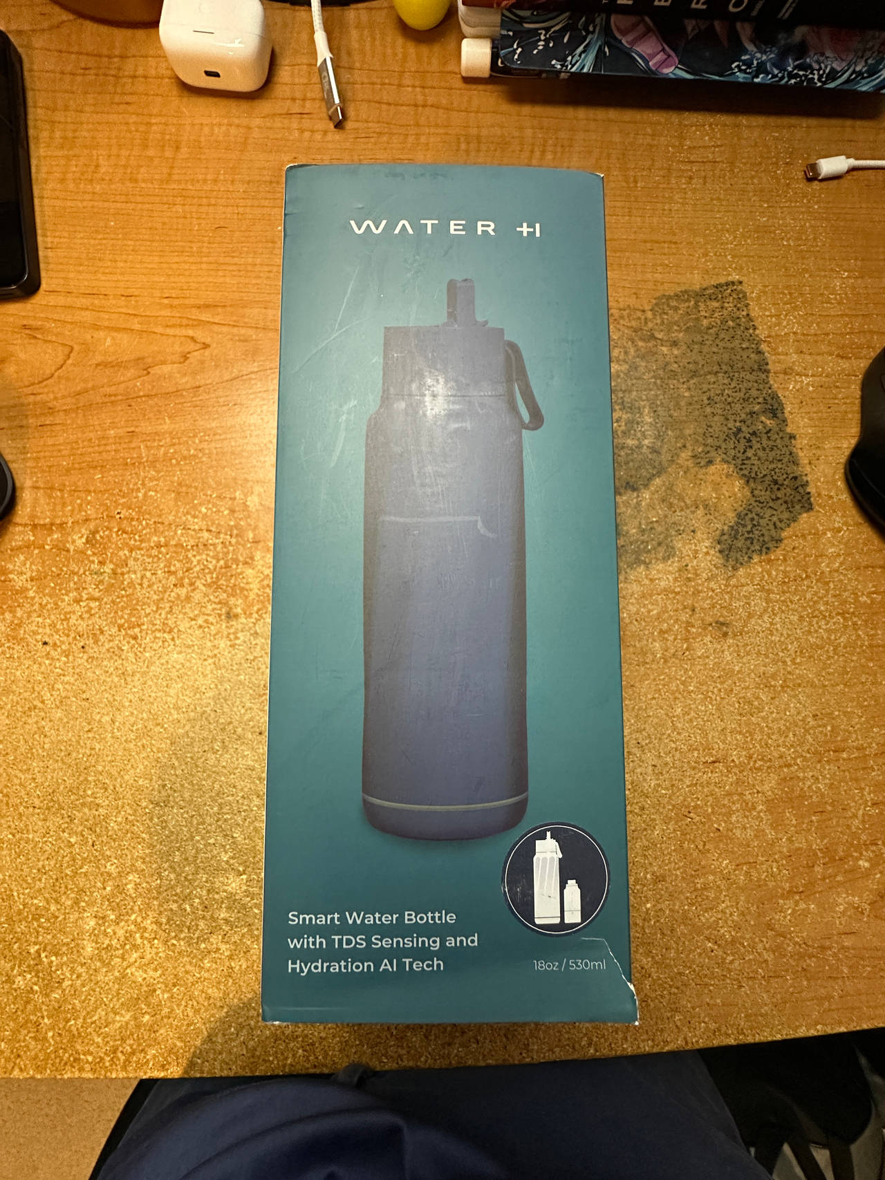 Water+i Smart Water Bottle 18oz