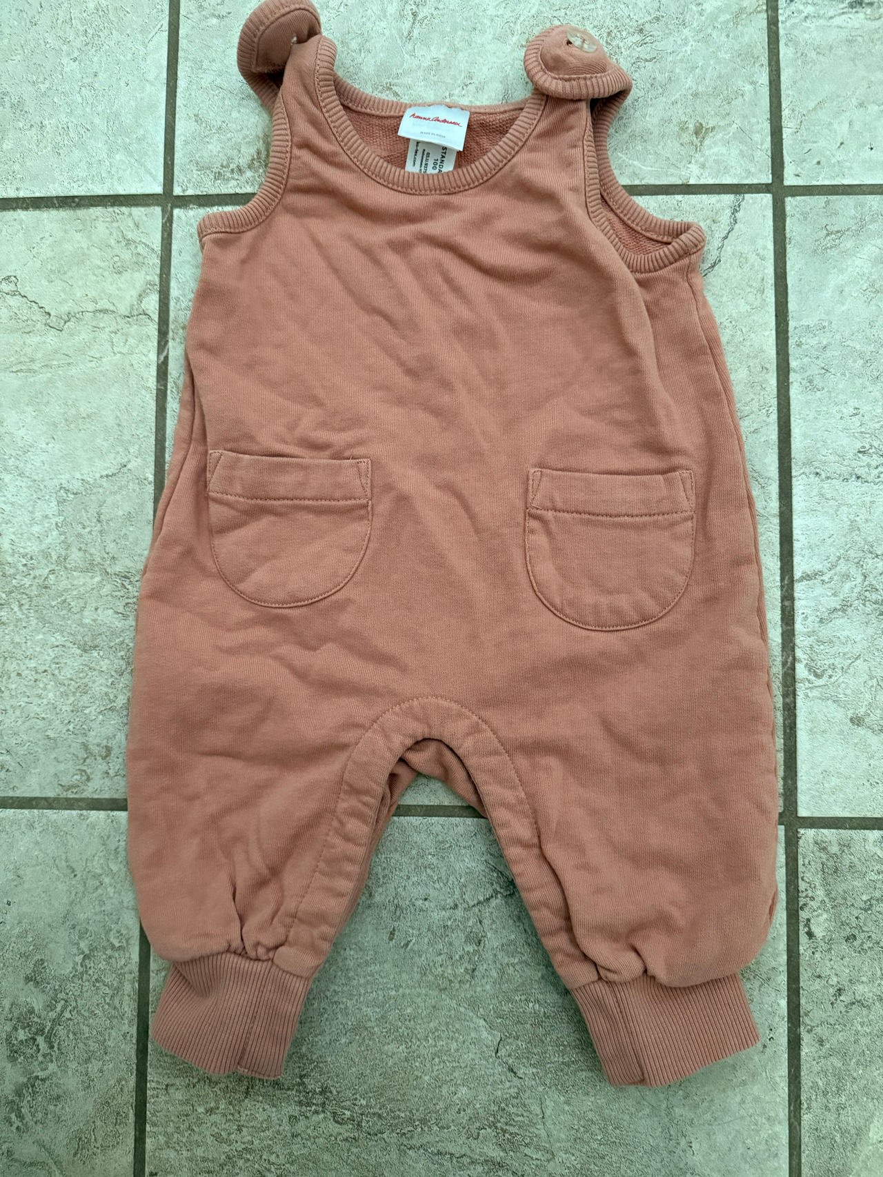 Hanna Andersson French Terry Romper 3-6 months