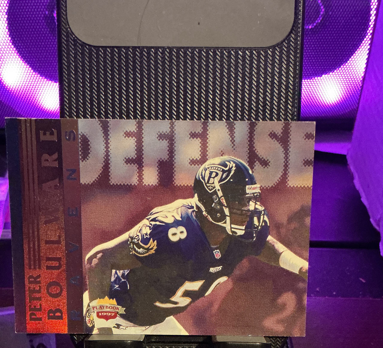 1997 Playbook Peter Boulware Rookie Card #185