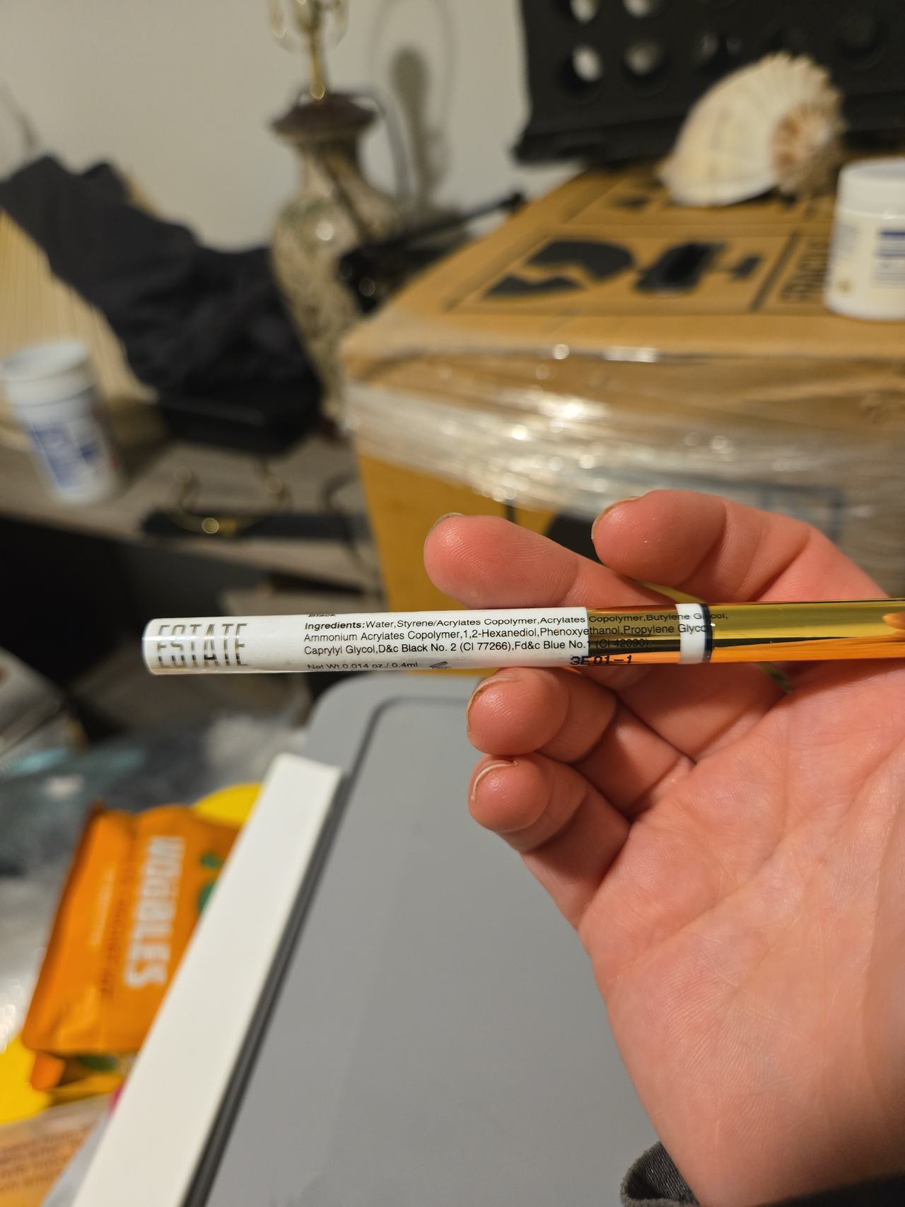 Estate Cosmetics Precision Liquid Liner in Black