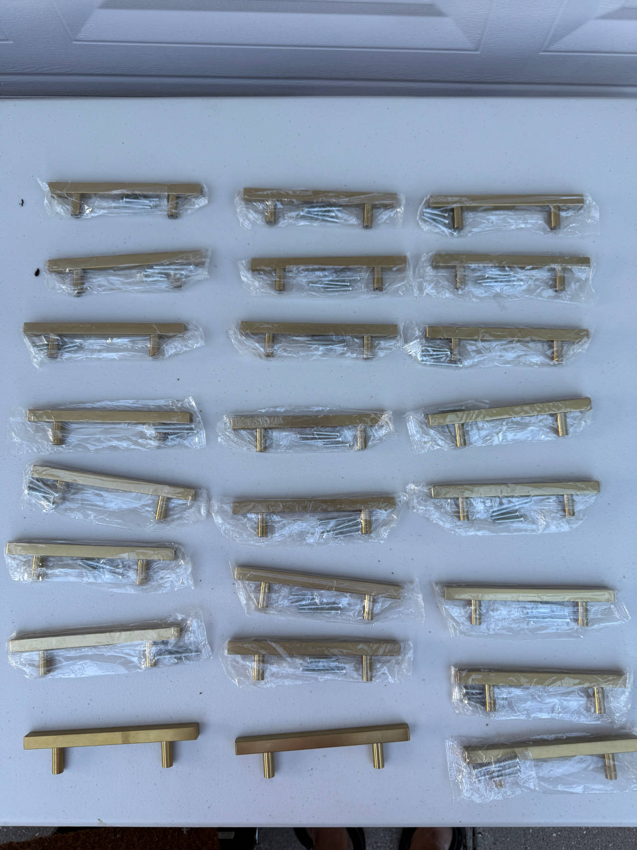 24 Brushed Brass / gold Cabinet Pulls