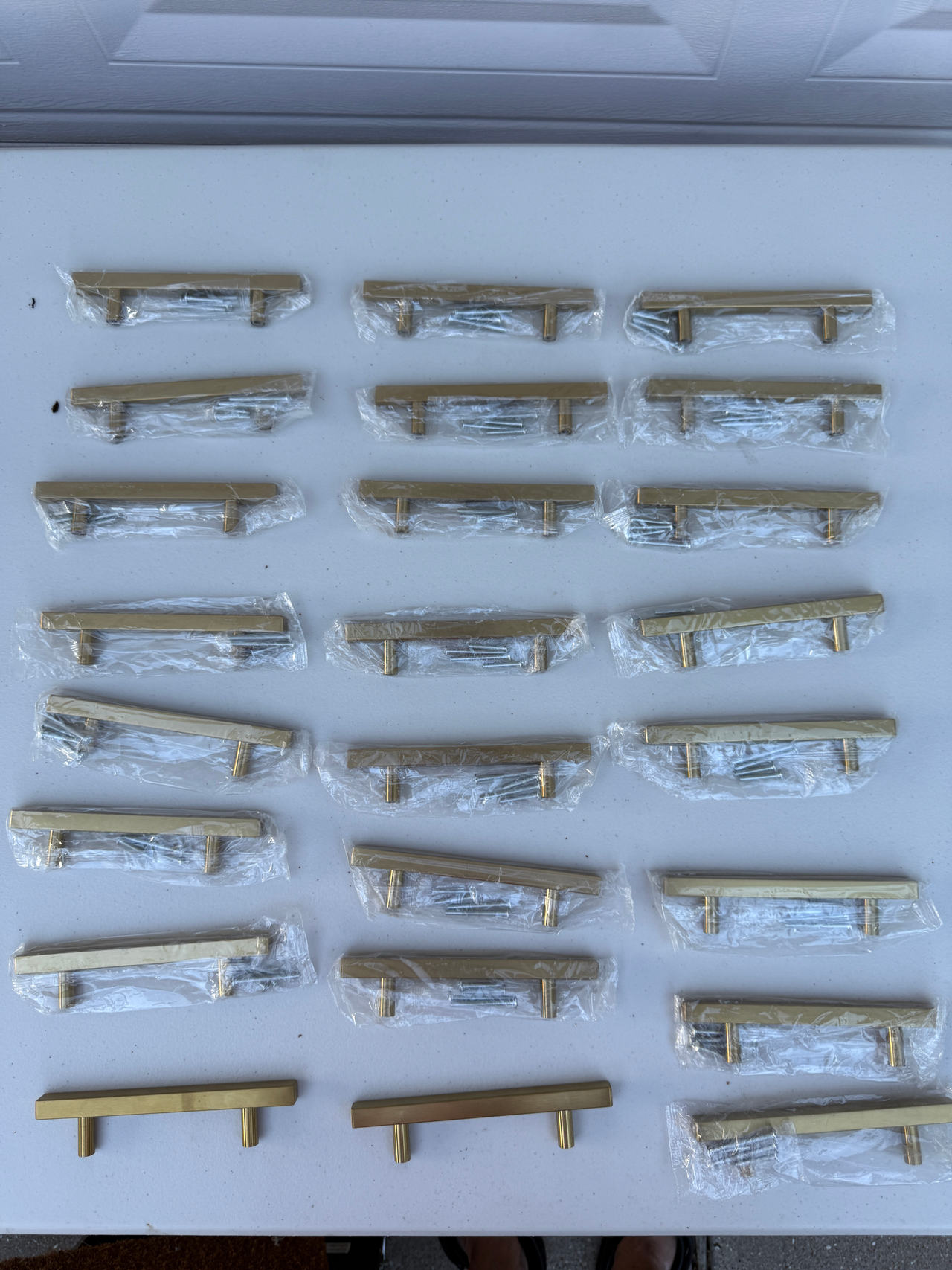 24 Brushed Brass / gold Cabinet Pulls