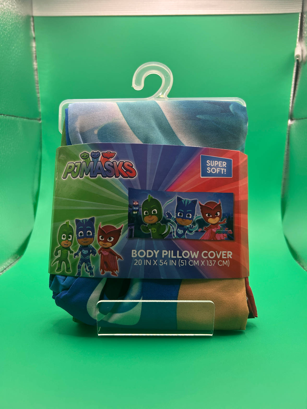 PJ Masks Body Pillow Cover 20 x 54 in