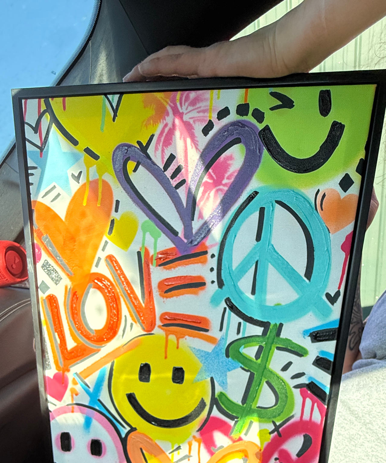 Graffiti Pop Art Canvas Painting