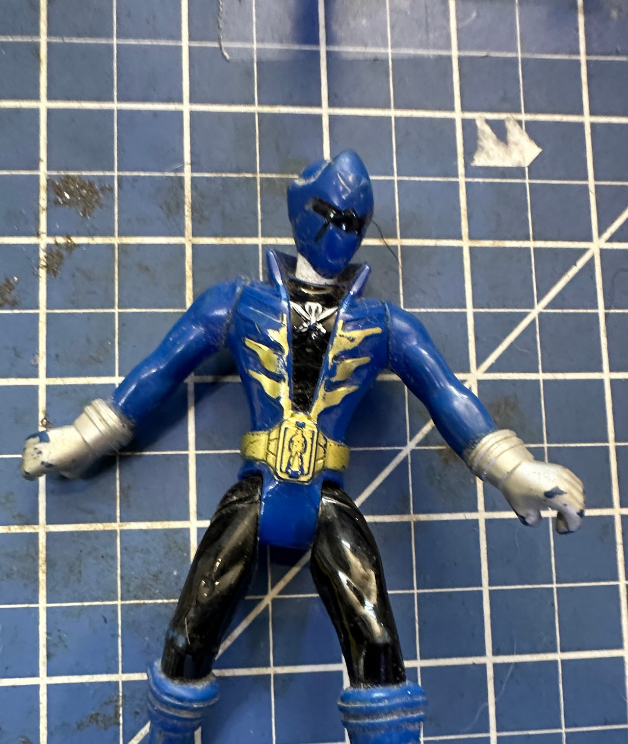 Power Rangers Super Megaforce Blue Ranger Action Figure