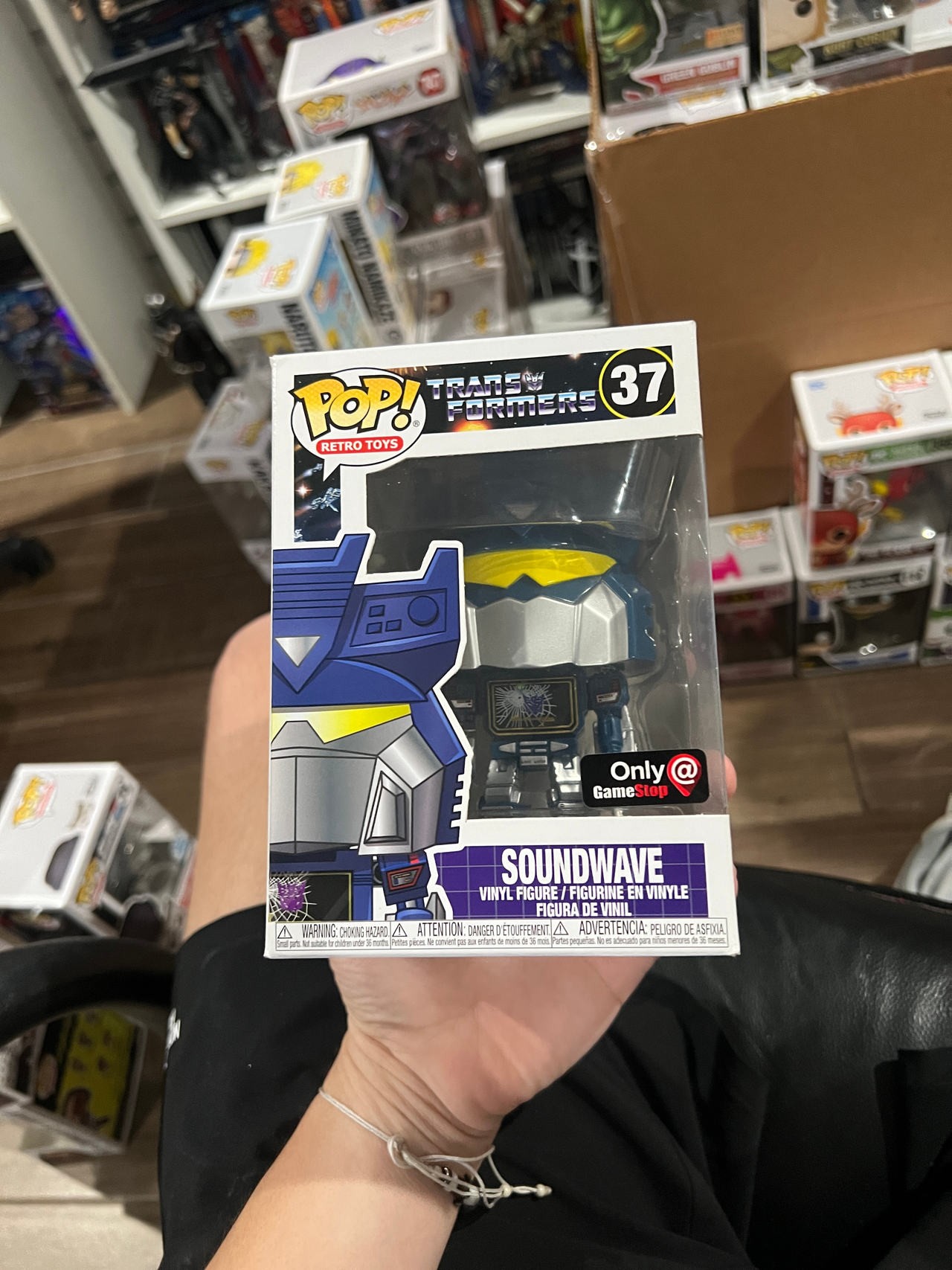 Funko Pop! Transformers Soundwave #37 GameStop Exclusive