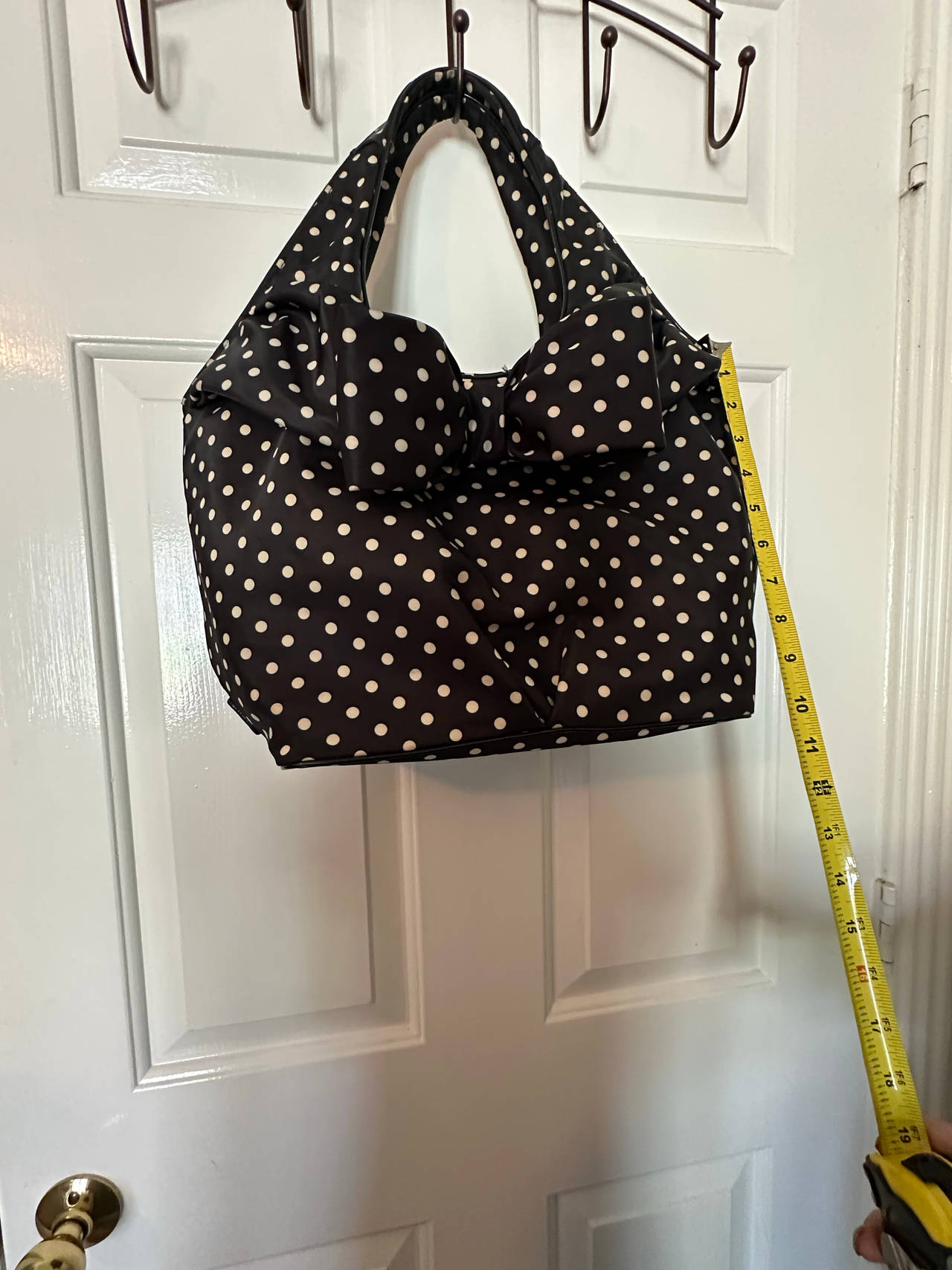 Kate Spade Polka Dot Bow Tote Bag