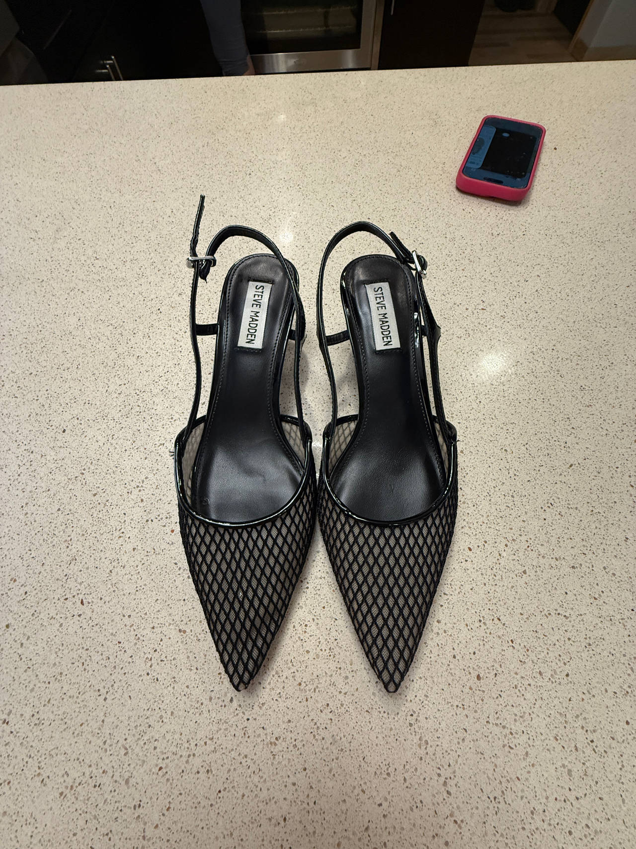 Steve Madden Slingback Mesh Heels