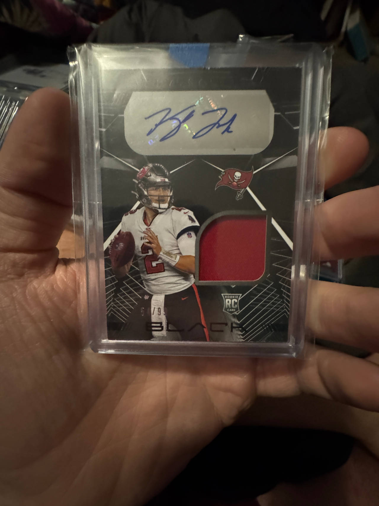 2022 Panini Black RPA Rookie Patch Auto Card 54/99