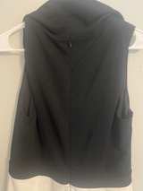 White House Black Market Black and White Dress with Cowl neck  - Image 5