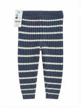 Baby B'gosh 2 pair Striped Ribbed Knit Leggings sz 12 Months - Image 2